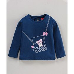 Babyhug Cotton Knit Full Sleeves Tops Graphic Print Pack of 5 - Multicolour