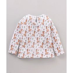 Babyhug Full Sleeves Tees With Graphics Pack Of 5 - Multicolor