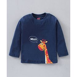 Babyhug Cotton Full Sleeves T-Shirts Tiger Print Pack of 5 - Multicolor