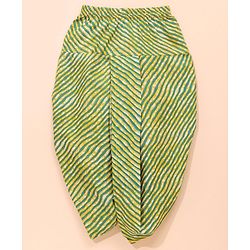 Babyhug Full Sleeves Kurta & Dhoti Set Floral Print - Yellow Green