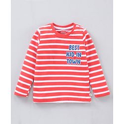 Babyhug Full Sleeves T-Shirts Text & Animals Print Pack Of 2 - Multicolor
