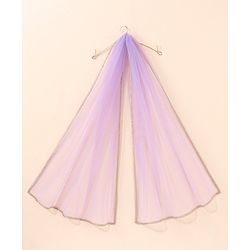 Babyhug Sleeveless Choli & Lehenga With Dupatta Sequin Embroidery- Lavender
