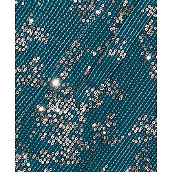 Babyhug Full Sleeves Solid Kurta Dhoti Set All Over Sequins - Blue Yellow