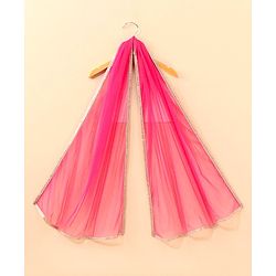 Babyhug Sleeveless Kurta and Salwar set with Dupatta Embroidered - Fuschia