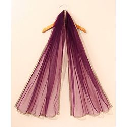 Babyhug Sleeveless Choli & Lehenga Set with Dupatta Ethnic Print - Purple