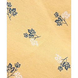 Babyhug Boys Half Sleeves Oxford Kurta Floral Print Shirt - Yellow