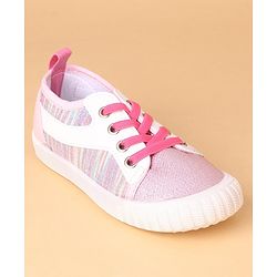 Cute Walk by Babyhug Solid Casual Shoes - Pink