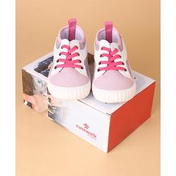 Cute Walk by Babyhug Solid Casual Shoes - Pink
