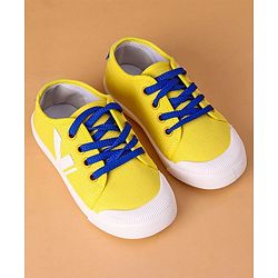 Cute Walk by Babyhug Slip On Casual Shoes with Lace Closure - Yellow