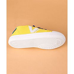 Cute Walk by Babyhug Slip On Casual Shoes with Lace Closure - Yellow