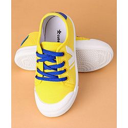 Cute Walk by Babyhug Slip On Casual Shoes with Lace Closure - Yellow