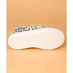 Cute Walk by Babyhug Casual Shoes With Velcro Closure - White