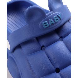 Cute Walk by Babyhug Slip On Clogs Cube Design Design - Blue