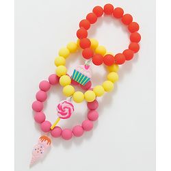 Babyhug Bracelet Pack of 3 - Multicolor