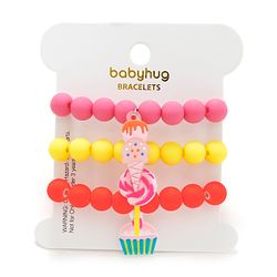 Babyhug Bracelet Pack of 3 - Multicolor