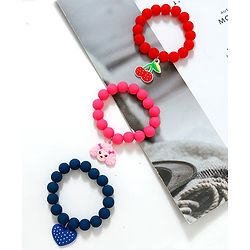 Babyhug Free Size Bracelets Pack of 3 - Multicolor