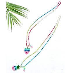 Babyhug Necklace Free Size Pack of 2 - Multicolor