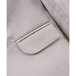 Babyhug Full Sleeves Textured Party Blazer - Grey