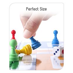Babyhug Ludo and Snakes N Ladders Board Game - Multicolour