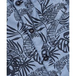 Babyhug Half Sleeves Printed Shirt - Blue