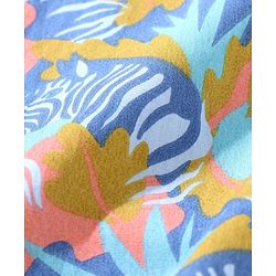 Babyhug 100% Cotton Half Sleeves Shirt Printed - Navy Blue