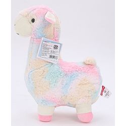 Babyhug Colourful Lama Soft Toy for Kids|Cuddly & Cozy Plush for Toddlers|Safe & durable Hug Companion|BIS Certified|Ideal Gift|Height 38 cm-Multicolour