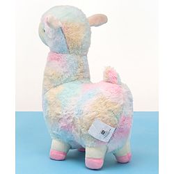 Babyhug Colourful Lama Soft Toy for Kids|Cuddly & Cozy Plush for Toddlers|Safe & durable Hug Companion|BIS Certified|Ideal Gift|Height 38 cm-Multicolour