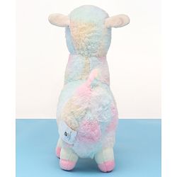 Babyhug Colourful Lama Soft Toy for Kids|Cuddly & Cozy Plush for Toddlers|Safe & durable Hug Companion|BIS Certified|Ideal Gift|Height 38 cm-Multicolour