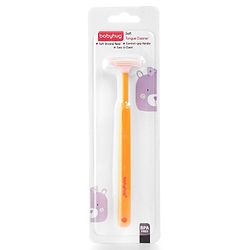Babyhug Tongue Cleaner - Orange