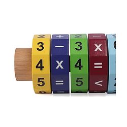 Babyhug Montessori  Wooden Maths Calculator - Multicolour