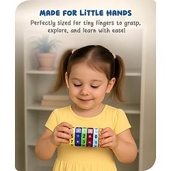Babyhug Montessori  Wooden Maths Calculator - Multicolour