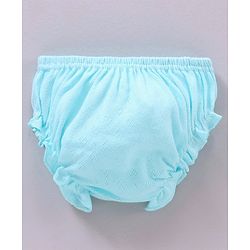 Babyhug 100% Cotton Panties Solid Pack of 3 - Blue Pink Yellow