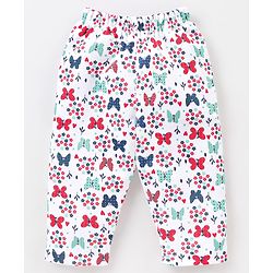 Babyhug Clothing Gift Set Butterfly Theme Red & White - Pack of 8