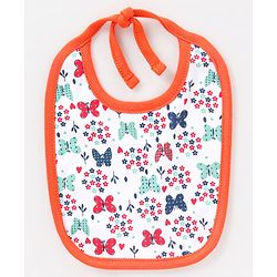 Babyhug Clothing Gift Set Butterfly Theme Red & White - Pack of 8