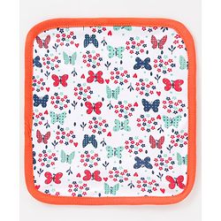Babyhug Clothing Gift Set Butterfly Theme Red & White - Pack of 8