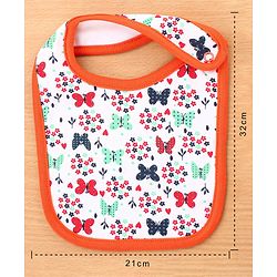 Babyhug Cotton Snap Buttons Closure Bear Print Pack of 2 - Blue & White