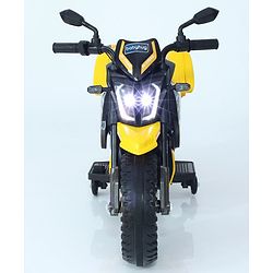 Babyhug KTM Battery Operated Ride On Bike With Music & Lights - Yellow