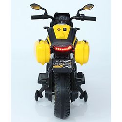 Babyhug KTM Battery Operated Ride On Bike With Music & Lights - Yellow