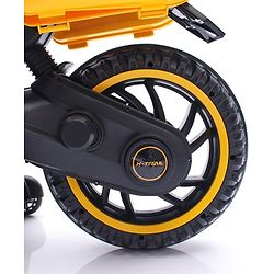 Babyhug KTM Battery Operated Ride On Bike With Music & Lights - Yellow