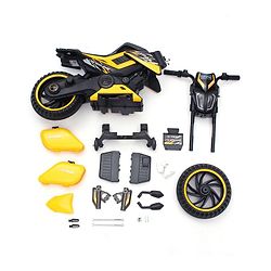 Babyhug KTM Battery Operated Ride On Bike With Music & Lights - Yellow