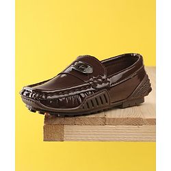 Cute Walk by Babyhug Formal Shoes - Brown