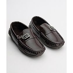 Cute Walk by Babyhug Formal Shoes - Brown