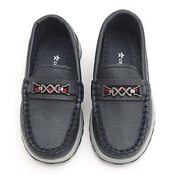 Cute Walk by Babyhug Formal Shoes - Dark Blue