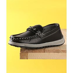 Cute Walk by Babyhug Formal Shoes -Black