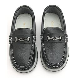Cute Walk by Babyhug Formal Shoes -Black