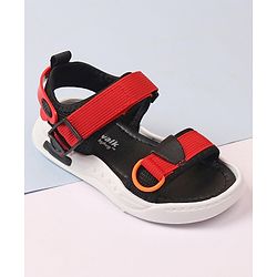 Cute Walk by Babyhug Sandals With Velcro Closure - Red