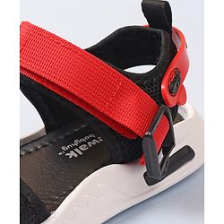 Cute Walk by Babyhug Sandals With Velcro Closure - Red