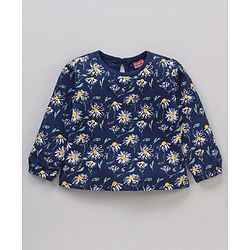 Babyhug Full Sleeves Cotton Tees With Graphic Pack of 5- Multicolor