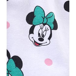 Babyhug Full Length Leggings Minnie Mouse & Stars Print Pack Of 2 - Pink White