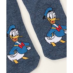 Cute Walk by Babyhug Ankle Length Antibacterial Socks Donald Duck Mickey Mouse Pooh Design Pack Of 3 - Multicolor